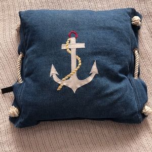 Anchor Borgata Throw Pillow